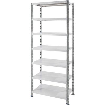 kaiserkraft Universalsteckregal, Stahlblechböden, HxBxT 2522 x 1050 x 600 mm, Grundregal kaiserkraft Universalsteckregal, Stahlblechböden, HxBxT 2522 x 1050 x 600 mm, Grundregal