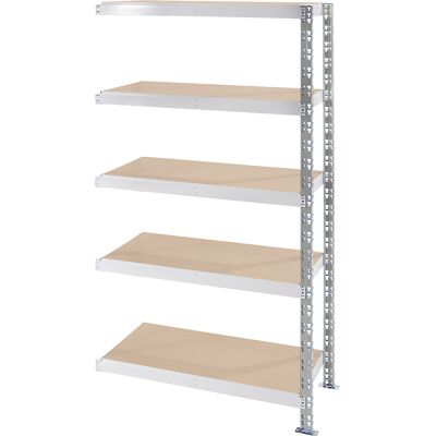 kaiserkraft Universalsteckregal, Spanplattenböden, HxBxT 1820 x 1025 x 600 mm, Anbauregal kaiserkraft Universalsteckregal, Spanplattenböden, HxBxT 1820 x 1025 x 600 mm, Anbauregal