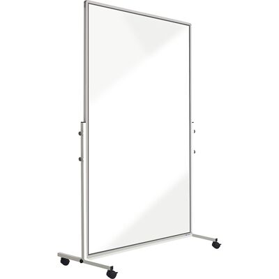 Mobile Trennwand aus Acrylglas, mit 4 Lenkrollen inkl. Feststellern, HxBxT 1900 x 1060 x 500 mm SMIT VISUAL Mobile Trennwand aus Acrylglas, mit 4 Lenkrollen inkl. Feststellern, HxBxT 1900 x 1060 x 500 mm SMIT VISUAL