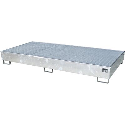 Eurokraft Pro Lagerbehälter - Stahl, 540L, Hellblau Eurokraft Pro Lagerbehälter - Stahl, 540L, Hellblau