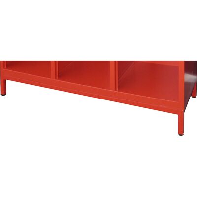 Untergestell für Feuerwehrschrank, HxB 100 x 1630 mm, Mehrpreis Pavoy Untergestell für Feuerwehrschrank, HxB 100 x 1630 mm, Mehrpreis Pavoy