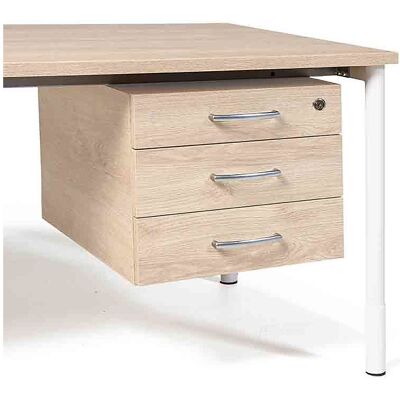 kaiserkraft Unterschrank für Desk Duo, BxT 428 x 600 mm, Eiche kaiserkraft Unterschrank für Desk Duo, BxT 428 x 600 mm, Eiche
