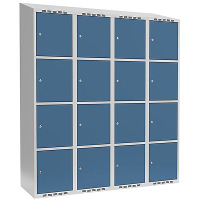 Kaiserkraft Fydor Metallspindschrank Grau Blau Kompakt Kaiserkraft Fydor Metallspindschrank Grau Blau Kompakt