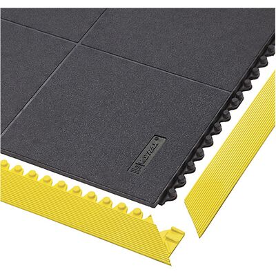 Stecksystem, Cushion Ease Solid™ Naturgummi, geschlossen, LxBxH 910 x 910 x 19 mm, schwarz NOTRAX Stecksystem, Cushion Ease Solid™ Naturgummi, geschlossen, LxBxH 910 x 910 x 19 mm, schwarz NOTRAX