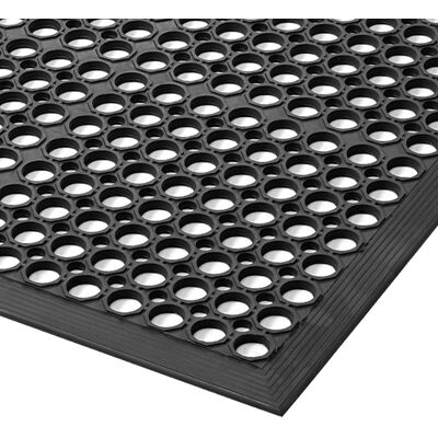 Arbeitsplatzmatte, gelocht, Sanitop, BxH 910 x 12,7 mm, Länge 1520 mm NOTRAX Arbeitsplatzmatte, gelocht, Sanitop, BxH 910 x 12,7 mm, Länge 1520 mm NOTRAX
