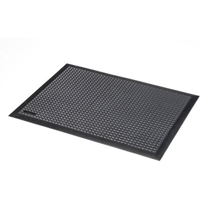 Arbeitsplatzmatte Skystep ESD, genoppt, schwarz, LxBxH 1200 x 900 x 13 mm NOTRAX Arbeitsplatzmatte Skystep ESD, genoppt, schwarz, LxBxH 1200 x 900 x 13 mm NOTRAX