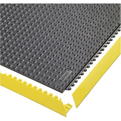 Bodenplatten-Stecksystem, Skywalker ESD NITRILE FR genoppt, LxBxH 910 x 910 x 13 mm, schwarz, feuerresistent NOTRAX Bodenplatten-Stecksystem, Skywalker ESD NITRILE FR genoppt, LxBxH 910 x 910 x 13 mm, schwarz, feuerresistent NOTRAX