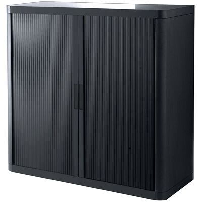 Paperflow easyOffice Rollladenschrank - Schwarz Paperflow easyOffice Rollladenschrank - Schwarz