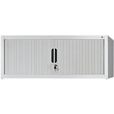 Rollladen-Aufsatzschrank, HxBxT 450 x 1000 x 420 mm, lichtgrau C+P Rollladen-Aufsatzschrank, HxBxT 450 x 1000 x 420 mm, lichtgrau C+P