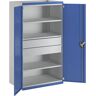 ANKE Schwerlastschrank mit 3 Fachböden, 2 Schubladen, HxBxT 1950 x 1084 x 690 mm