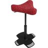 Topstar Stehhilfe SITNESS FALCON, mit ergonomisch geformtem Sattelsitz, Bezug rot