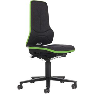 NEON Arbeitsdrehstuhl ESD, Rollen, Permanentkontakt, Stoff, Flexband grün bimos NEON Arbeitsdrehstuhl ESD, Rollen, Permanentkontakt, Stoff, Flexband grün bimos