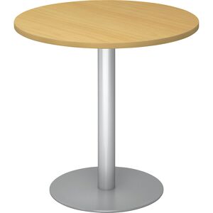 Kaiserkraft Meeting Table - Ø 800 mm, 755 mm hoch, silberner Rahmen Kaiserkraft Meeting Table - Ø 800 mm, 755 mm hoch, silberner Rahmen