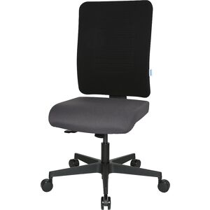 Bürostuhl V1 Flachsitz, Kunststoff-Fußkreuz, Rückenlehne netzbespannt, anthrazit eurokraft pro Bürostuhl V1 Flachsitz, Kunststoff-Fußkreuz, Rückenlehne netzbespannt, anthrazit eurokraft pro