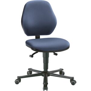 Arbeitsstuhl, Permanentkontakt, mit Rollen, Kunstlederbezug bimos Arbeitsstuhl, Permanentkontakt, mit Rollen, Kunstlederbezug bimos