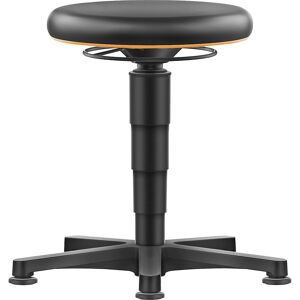 Hocker Allround, mit Gleitern, Kunstleder, Farbring orange bimos Hocker Allround, mit Gleitern, Kunstleder, Farbring orange bimos