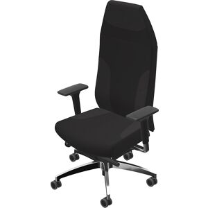 Bürostuhl AdJust Protect 24h, mit Armlehnen und Kopfstütze, schwarz Dauphin Bürostuhl AdJust Protect 24h, mit Armlehnen und Kopfstütze, schwarz Dauphin