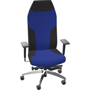 Bürostuhl AdJust Protect 24h, mit Armlehnen und Kopfstütze, blau Dauphin Bürostuhl AdJust Protect 24h, mit Armlehnen und Kopfstütze, blau Dauphin