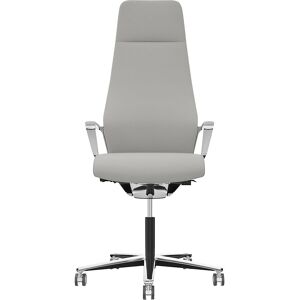 Bürostuhl Signo 0185 ZÜCO Premium F Leder, Polster-Rückenlehne, platingrau Züco Bürostuhl Signo 0185 ZÜCO Premium F Leder, Polster-Rückenlehne, platingrau Züco