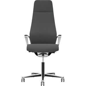 Bürostuhl Signo 0185 ZÜCO Premium F Leder, Polster-Rückenlehne, anthrazitgrau Züco Bürostuhl Signo 0185 ZÜCO Premium F Leder, Polster-Rückenlehne, anthrazitgrau Züco