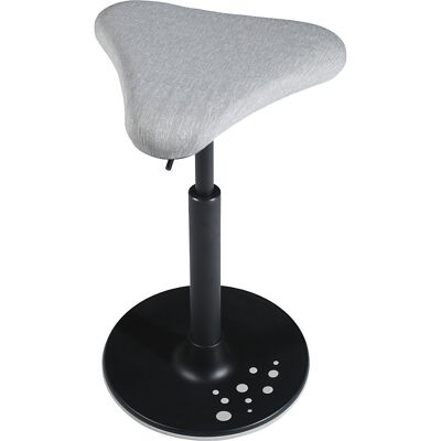 Hocker SITNESS H, Modell H1, mit Triangelsitz, Bezug grau-gemustert, Sohle grau Topstar Hocker SITNESS H, Modell H1, mit Triangelsitz, Bezug grau-gemustert, Sohle grau Topstar