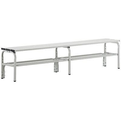 Sypro Edelstahl Spogliobank - Hellgrau RAL 7035 Sypro Edelstahl Spogliobank - Hellgrau RAL 7035