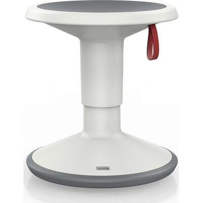 Multihocker UP, höhenverstellbar 375 - 490 mm, grauweiß interstuhl Multihocker UP, höhenverstellbar 375 - 490 mm, grauweiß interstuhl