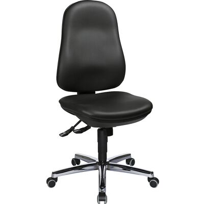 Drehstuhl SUPPORT SY, Bezug Kunstleder, schwarz Topstar Drehstuhl SUPPORT SY, Bezug Kunstleder, schwarz Topstar
