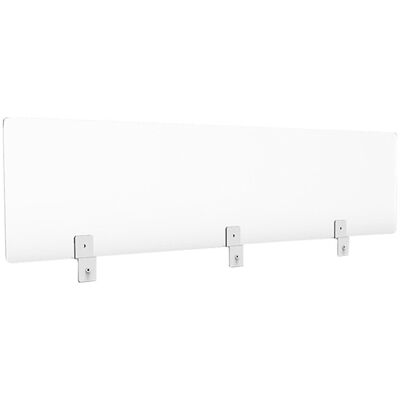 Hygieneschutzwand für Schreibtisch-Trennwände, HxBxT 300 x 1600 x 5 mm, transparent SMIT VISUAL Hygieneschutzwand für Schreibtisch-Trennwände, HxBxT 300 x 1600 x 5 mm, transparent SMIT VISUAL