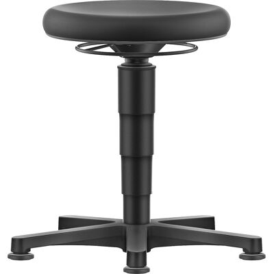 Hocker Allround, mit Gleitern, PU-Schaum, Farbring grau bimos Hocker Allround, mit Gleitern, PU-Schaum, Farbring grau bimos