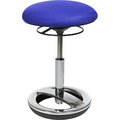 Bürohocker SITNESS BOB, Sitzhöhe 440 - 570 mm, Bezug blau Topstar Bürohocker SITNESS BOB, Sitzhöhe 440 - 570 mm, Bezug blau Topstar