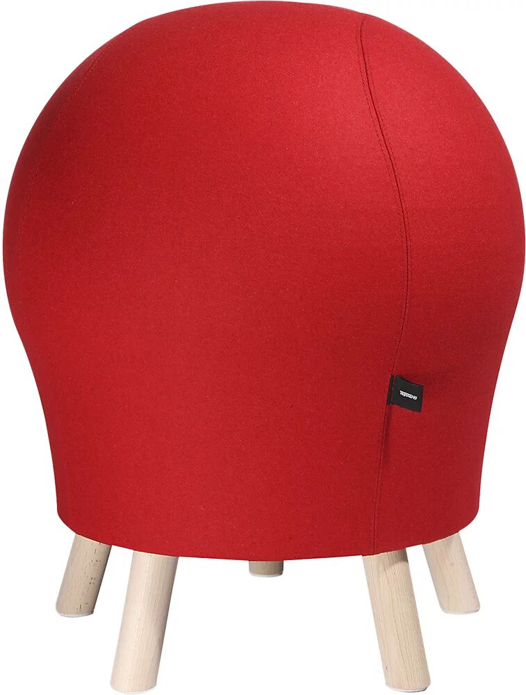 Topstar Fitness-Hocker SITNESS 5 ALPINE Sitzhöhe ca. 620 mm Bezug rot