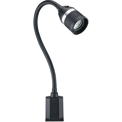 kaiserkraft LED-Flexarm-Punktleuchte IP20, LED-Ausführung 3 x 1,5 W, mit Magnetfuß kaiserkraft LED-Flexarm-Punktleuchte IP20, LED-Ausführung 3 x 1,5 W, mit Magnetfuß