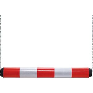 kaiserkraft Höhenbegrenzer aus Kunststoff, Länge 950 mm, rot-weiß reflektierend