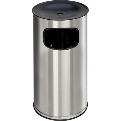 Sicherheits-Kombiascher, Edelstahl, Volumen 44 l, HxØ 710 x 355 mm, Edelstahl VAR Sicherheits-Kombiascher, Edelstahl, Volumen 44 l, HxØ 710 x 355 mm, Edelstahl VAR