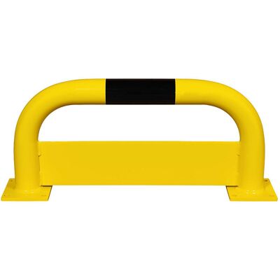 Rammschutzbügel, Stahl, Ø 76 mm, mit Unterfahrschutz 150 mm, HxB 350 x 750 mm Black Bull Rammschutzbügel, Stahl, Ø 76 mm, mit Unterfahrschutz 150 mm, HxB 350 x 750 mm Black Bull