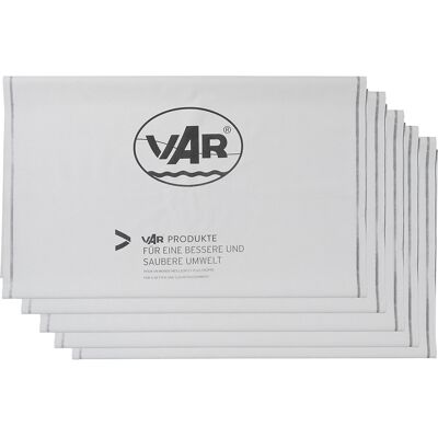 Mehrwegbeutel, Volumen 80 l, grau VAR Mehrwegbeutel, Volumen 80 l, grau VAR
