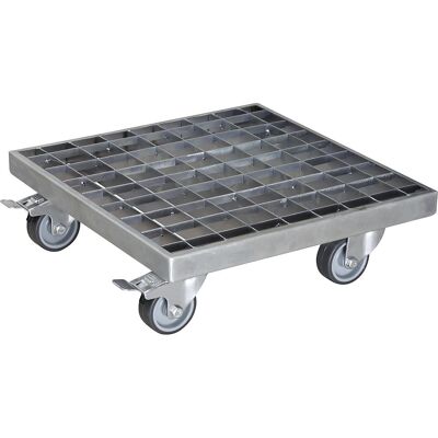 Pflanzenroller INDUSTRIAL, Tragfähigkeit 200 kg, LxB 290 x 290 mm, silber Wagner Pflanzenroller INDUSTRIAL, Tragfähigkeit 200 kg, LxB 290 x 290 mm, silber Wagner