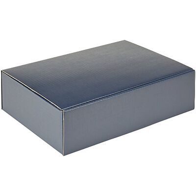 Flaschen-Geschenkkarton mit Struktur, für 3 Flaschen, blau, ab 50 Stk ratioform Flaschen-Geschenkkarton mit Struktur, für 3 Flaschen, blau, ab 50 Stk ratioform