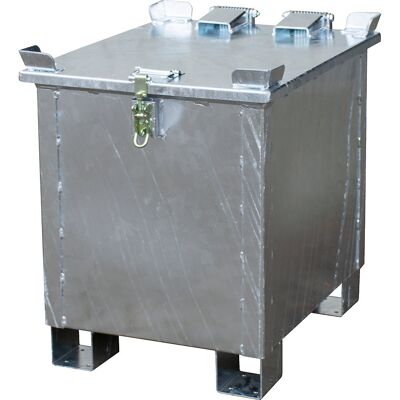 Akku-Lagerbehälter für Lithium-Ionen-Batterien/-Akkus, Volumen 90 l, LxBxH 600 x 800 x 750 mm, ab 2 Stk eurokraft pro Akku-Lagerbehälter für Lithium-Ionen-Batterien/-Akkus, Volumen 90 l, LxBxH 600 x 800 x 750 mm, ab 2 Stk eurokraft pro