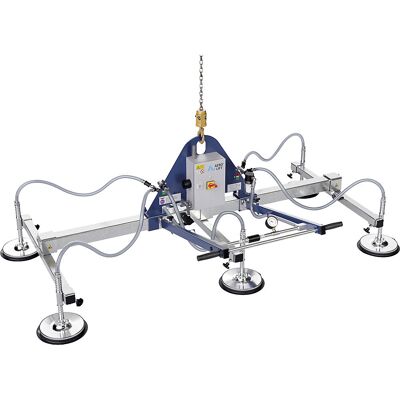 Vakuumheber AERO-BASIC, Tragfähigkeit 1000 kg, Scheiben-Ø 270 mm, 8 Scheiben AEROLift Vakuumheber AERO-BASIC, Tragfähigkeit 1000 kg, Scheiben-Ø 270 mm, 8 Scheiben AEROLift