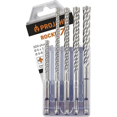 Hammerbohrer-Set ROCKET 7 SDS-plus, in Kunststoffbox, 5-tlg. Projahn Hammerbohrer-Set ROCKET 7 SDS-plus, in Kunststoffbox, 5-tlg. Projahn