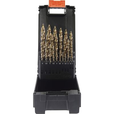 PROSTEP Spiralbohrer Set HSS-Co 5%, in Kassette, 25 Teile, Ø 1 - 13 mm Projahn PROSTEP Spiralbohrer Set HSS-Co 5%, in Kassette, 25 Teile, Ø 1 - 13 mm Projahn