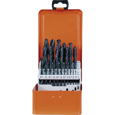 Spiralbohrer-Set ECO HSS-R, in Metallkassette, 25 Teile Projahn Spiralbohrer-Set ECO HSS-R, in Metallkassette, 25 Teile Projahn