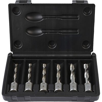 WELDON Spiralbohrer-Set HSS-G, aus Schnellarbeitsstahl, 6 Teile, 50 mm Projahn WELDON Spiralbohrer-Set HSS-G, aus Schnellarbeitsstahl, 6 Teile, 50 mm Projahn