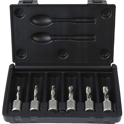 WELDON Spiralbohrer-Set HSS-G, aus Schnellarbeitsstahl, 6 Teile, 30 mm Projahn WELDON Spiralbohrer-Set HSS-G, aus Schnellarbeitsstahl, 6 Teile, 30 mm Projahn
