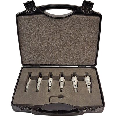 TCT Metall-Lochsägen Set, inkl. Spiralbohrer, Federn, Winkelstiftschlüssel, 18 Teile Projahn TCT Metall-Lochsägen Set, inkl. Spiralbohrer, Federn, Winkelstiftschlüssel, 18 Teile Projahn