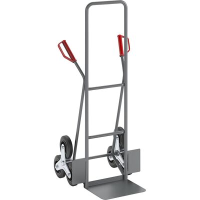 Stahl-Treppensackkarre, Schaufel-BxT 350 x 240 mm, Tragfähigkeit 150 kg eurokraft basic Stahl-Treppensackkarre, Schaufel-BxT 350 x 240 mm, Tragfähigkeit 150 kg eurokraft basic