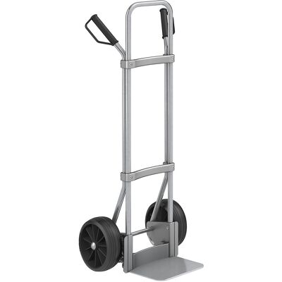 Sackkarre, verzinkt, Schaufel-BxT 280 x 250 mm, verzinkt, Vollgummibereifung, ab 5 Stk eurokraft pro Sackkarre, verzinkt, Schaufel-BxT 280 x 250 mm, verzinkt, Vollgummibereifung, ab 5 Stk eurokraft pro