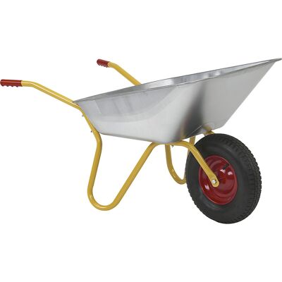 Leichte Schubkarre BD, 100 l, LxB 1230 x 690 mm, Luftreifen Ravendo Leichte Schubkarre BD, 100 l, LxB 1230 x 690 mm, Luftreifen Ravendo